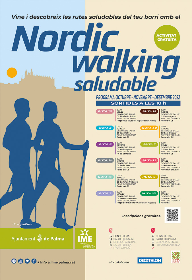 Nordic Walking Saludable oct-des 2022