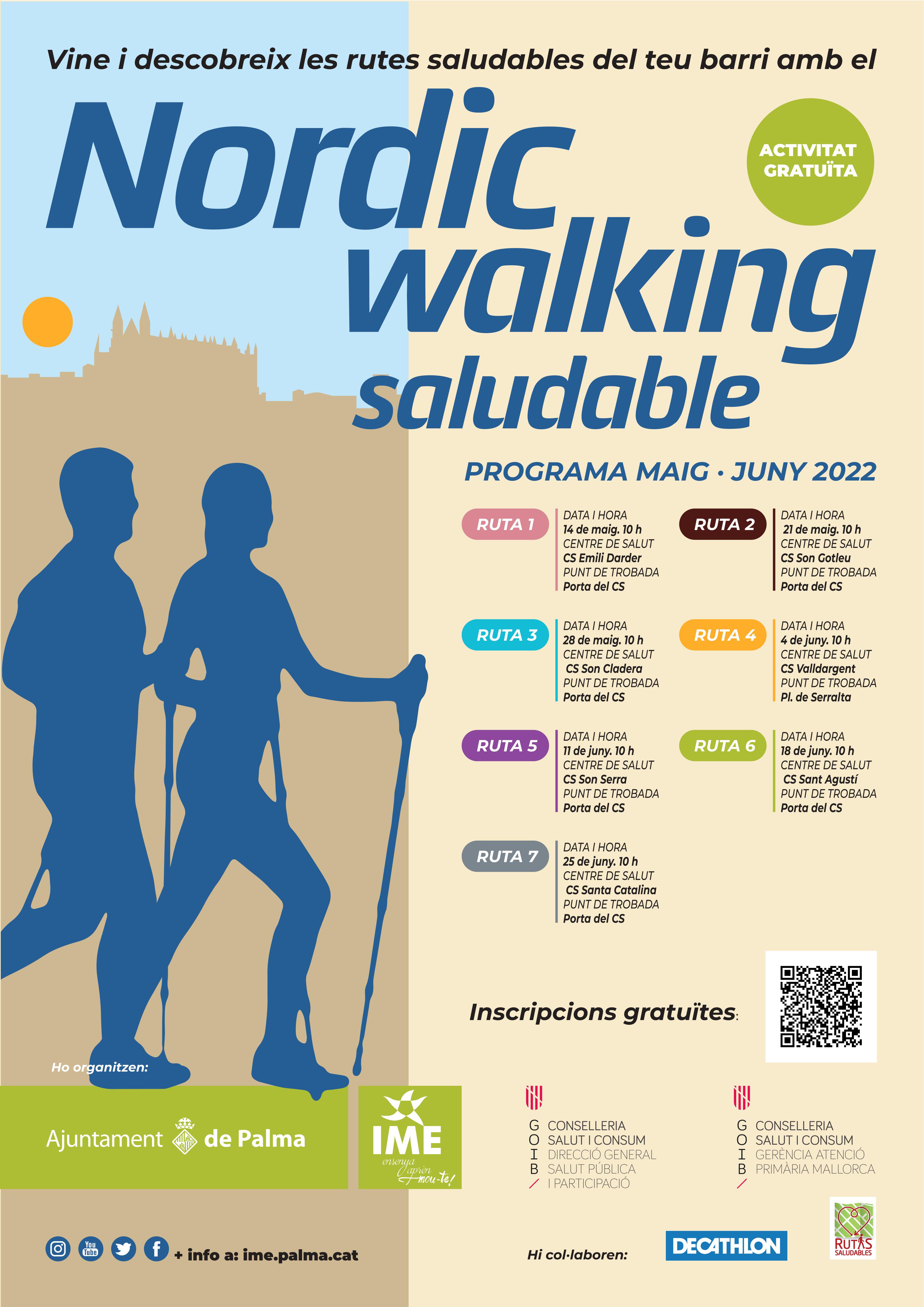 Nordic Walking Saludable maig juny 2022